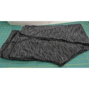 Lucy Powermax Hatha Collection XL Leggings Athletic Yoga Heathered Black White